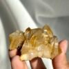 01e6f0411c6d46d15a4d5957e399f690 Translucent Small Nepalese Himalayan Crystal Cluster 12I