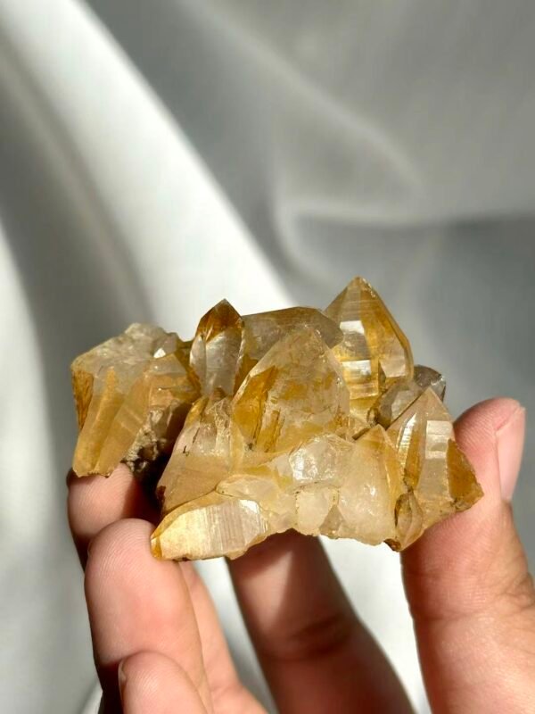 01e6f0411c6d46d15a4d5957e399f690 Translucent Small Nepalese Himalayan Crystal Cluster 12I