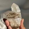 Himalayan Crystal with Multi-Crystal Formation & White Snow-Mist Interior  14B