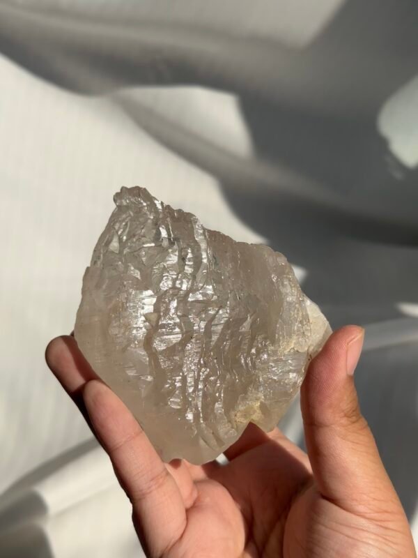 30b9c03d04c4ba549c95f0948cd0788c Himalayan Crystal Palm Stone | White Translucent with Deep Mountain Veins 16H