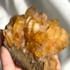 3a08849b9a78af8ccdf5ac3f7d7b703a Deep Golden Himalayan Crystal Cluster with Druse Base 12C