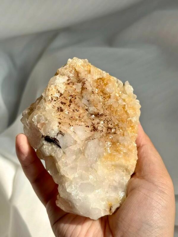 3a920659d38da104646c6cf49c0df91b Himalayan Crystal Cluster with Black Rutile Symbiosis 13K