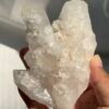 Fine-Sparkle Small Crystal Flower White Himalayan Crystal Cluster 16E