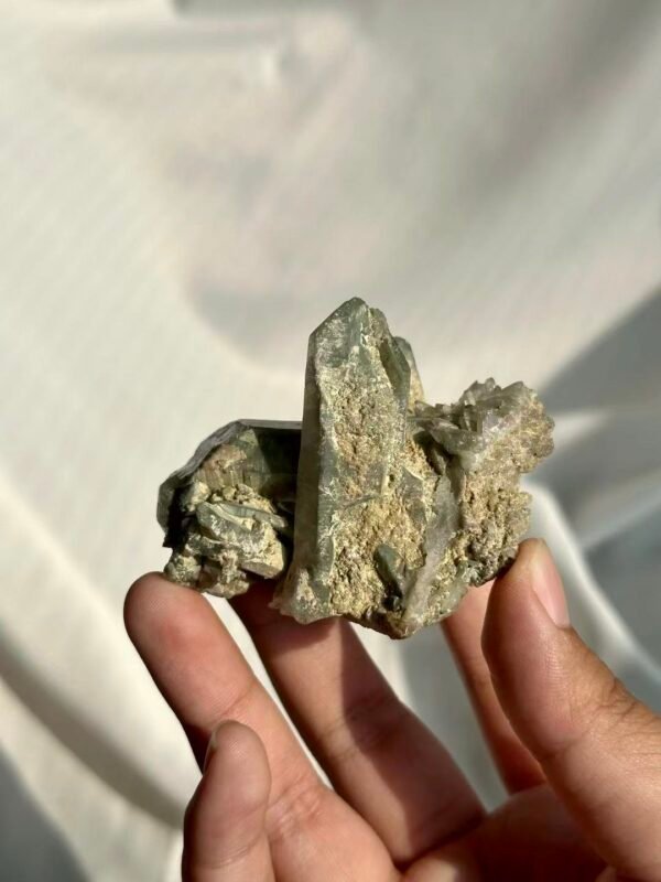 3d8ad2eaca7253c0c7e9487483b1ba1d Himalayan Mini Crystal Cluster with Green Phantom Interspersion 15K