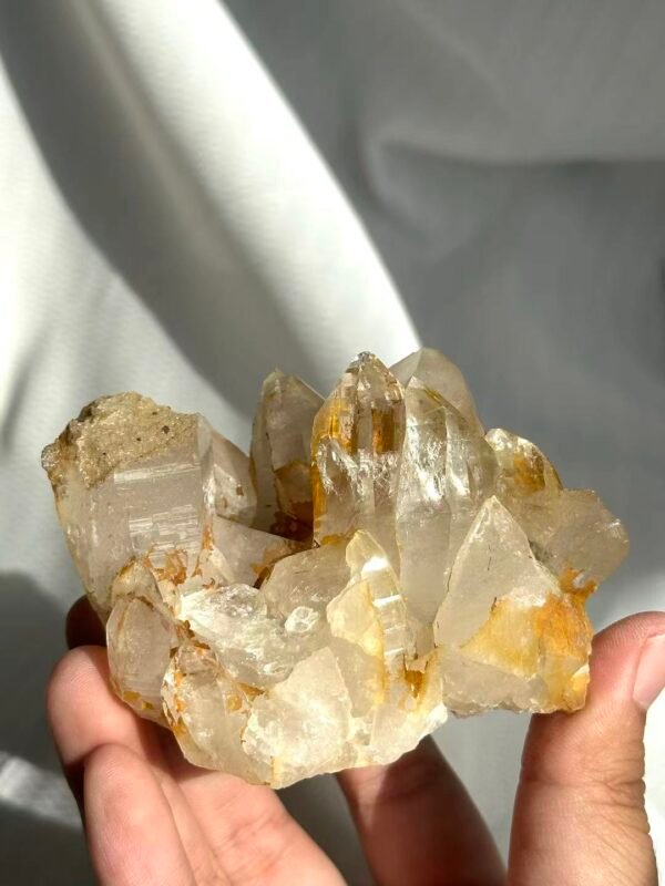 405a40caf2f85e9f4c69009422ea6d39 Translucent Nepalese Himalayan Crystal Cluster with Nirvana Top 12E