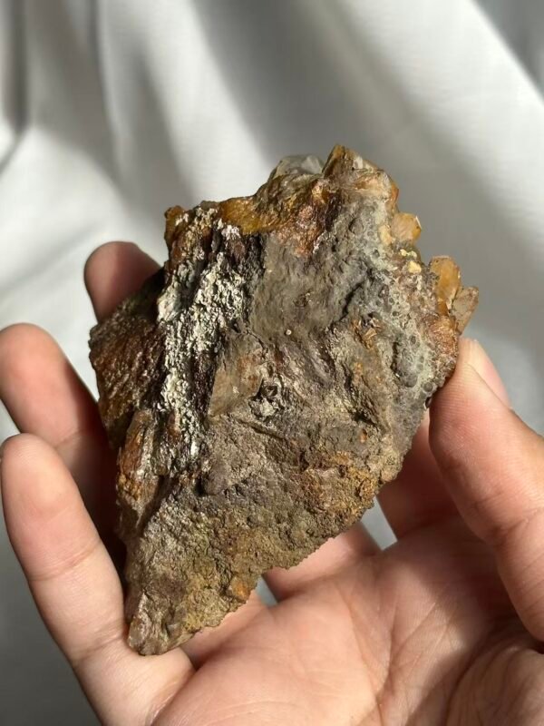 6e5245213e76495e6bcdf2982c6affdd Deep Golden Himalayan Crystal Cluster with Druse Base 12C