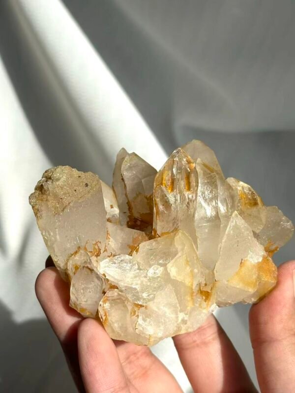 7899fd9c4ead23dc60dc188f33a5a21f Translucent Nepalese Himalayan Crystal Cluster with Nirvana Top 12E