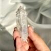 White Transparent Himalayan Crystal with Epitaxial Base  12O