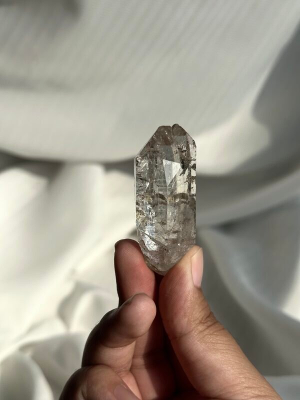 7f95a3cc5b56c3b08d17546f61373769 Double-Terminated Himalayan Mini Single Crystal with Unique Nirvana Markings 15O