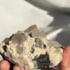 Himalayan Silver Mica, Feldspar & Black Tourmaline Crystal Cluster  16J