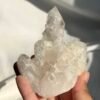 Fine-Sparkle Small Crystal Flower White Himalayan Crystal Cluster 16E