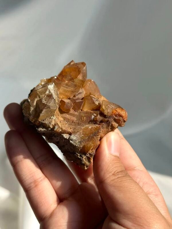 Rose Manor Floating Brownish-Red Himalayan Crystal Cluster  15B