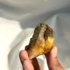 Himalayan Crystal (Tibetan Origin): Green Phantom with Red-Orange Ore Rind  14E