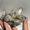 a89e2a8ff399de904123455b8eb93d3b Himalayan green mudstone calcite crystal symbiotic cluster 10B