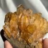 a96dd31ab0a53fbf63fd5dd1ca290b01 Deep Golden Himalayan Crystal Cluster with Druse Base 12C