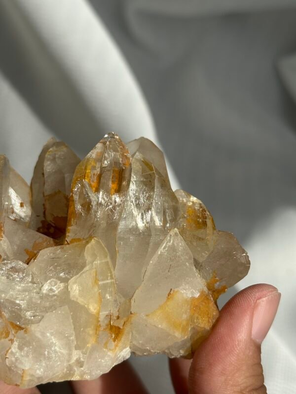 a98a828151afc31b0d014e08013858cc Translucent Nepalese Himalayan Crystal Cluster with Nirvana Top 12E