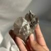 Himalayan Crystal: Symbiosis of Silver-Gray Limonite & Muscovite with Unique Veins  14D