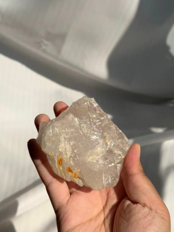 bf2a75e4a8cd091059660f64c8cfc86c Himalayan Crystal Palm Stone | White Translucent with Deep Mountain Veins 16H