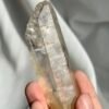 White Translucent Flashy Himalayan Crystal Palm Stone  12B