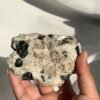 Himalayan Silver Mica, Feldspar & Black Tourmaline Crystal Cluster  16J