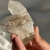 Himalayan Crystal with Multi-Crystal Formation & White Snow-Mist Interior  14B