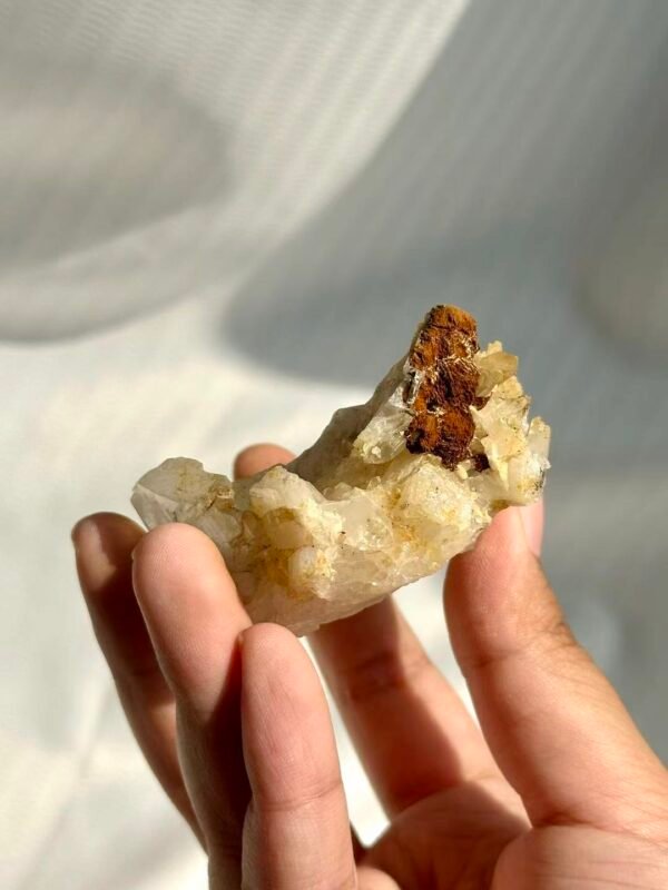 e58c868c68d3fec781f18c39ac0f0c5e White Multi-Crystal Tibetan Himalayan Crystal Cluster 14H