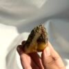 Himalayan Crystal (Tibetan Origin): Green Phantom with Red-Orange Ore Rind  14E