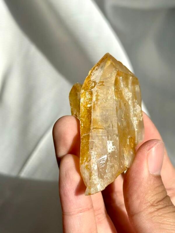 Rainbow-Sheen Golden Himalayan Crystal 12G